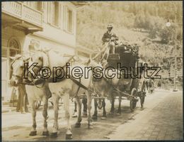 GR Tarasp Kurhaus - Post - Postkutsche - Schuls - Scuol