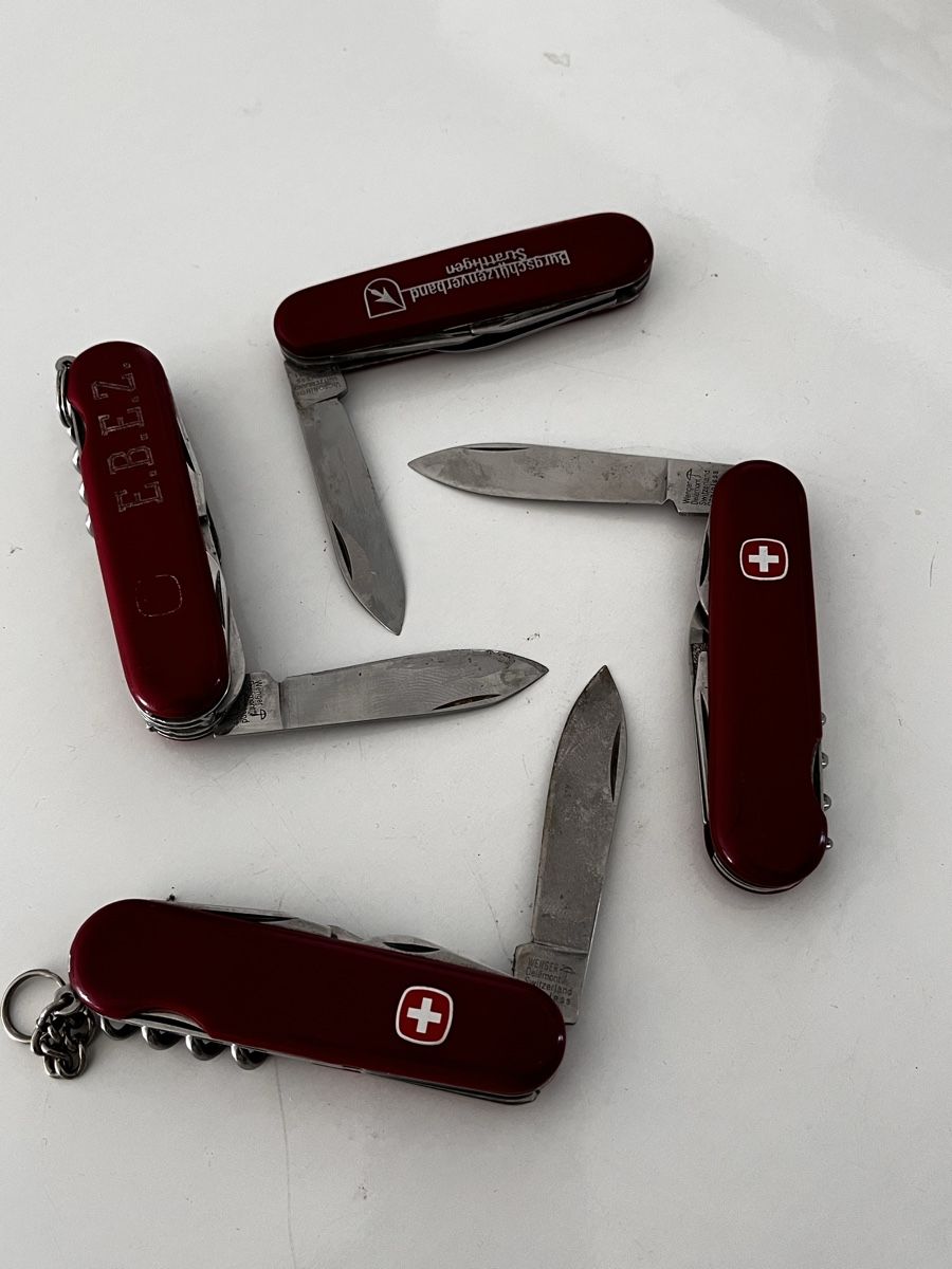 Wenger Taschenmesser: 4 schweizer Sackmesser – Gebraucht aus Recherswil von Solheure66 1