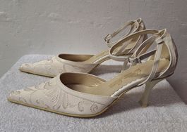 Neu: Fashion Queen Schuhe Gr. 39 / edel / CAPPUCCINO