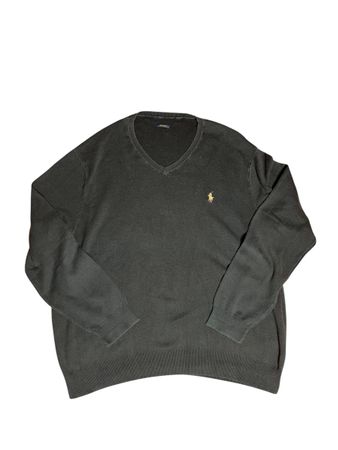 Pull Ralph Lauren Homme Taille L/XL, Noir - Bon État