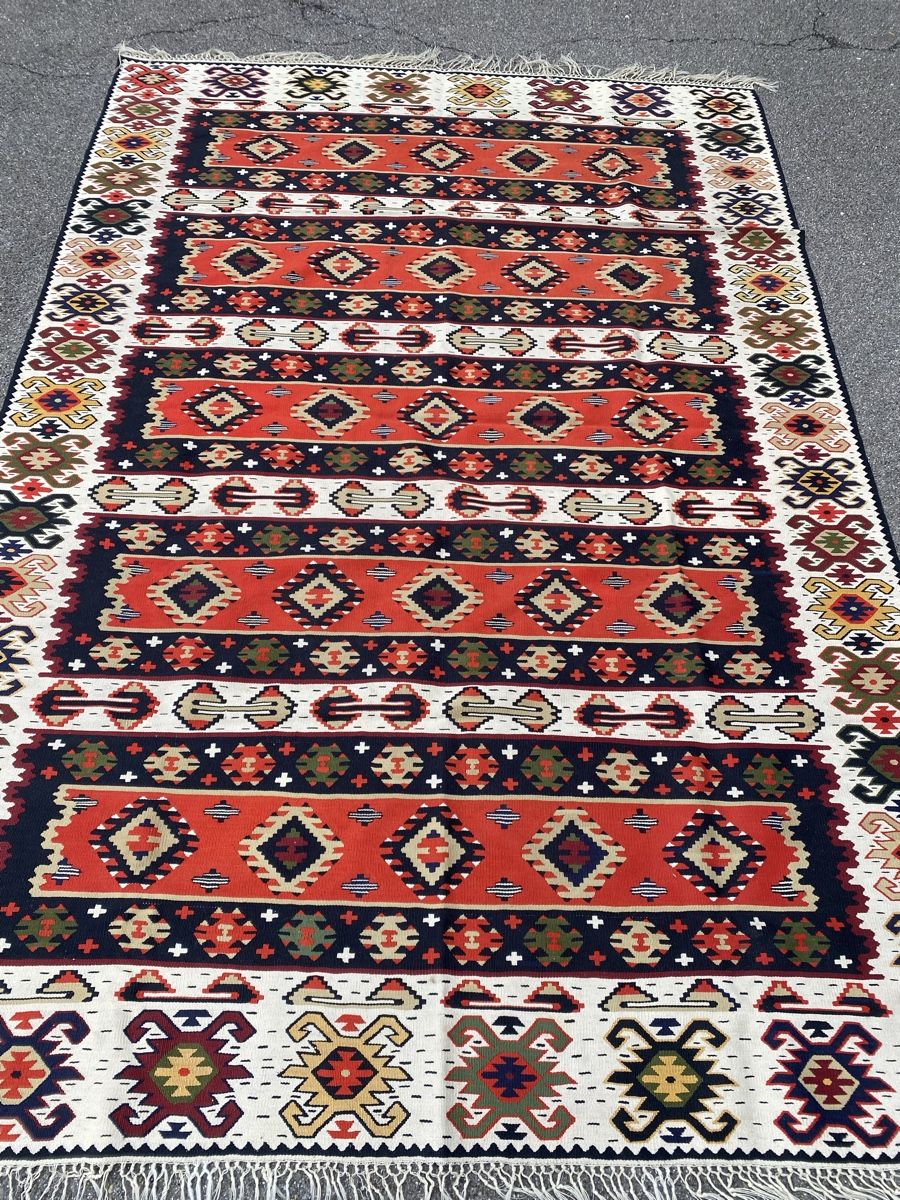 Kelim Tappeti: Dekorative Kelim Teppich – Usato da Männedorf venduto da Adamiat 7