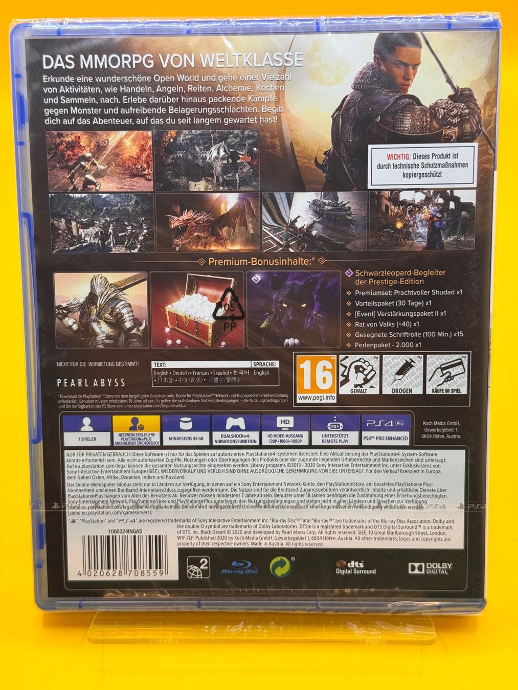 Sony Giochi: Black Desert Prestige Edition PS4 - Neu – Nuovo e nell'imballaggio originale da Oberwil b. Zug venduto da silver2024 1