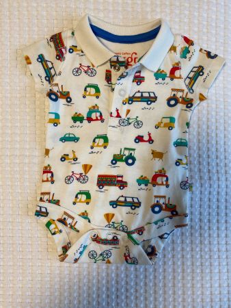 Frugi Baby Newborn Body 50/56 👶✨neu Brief