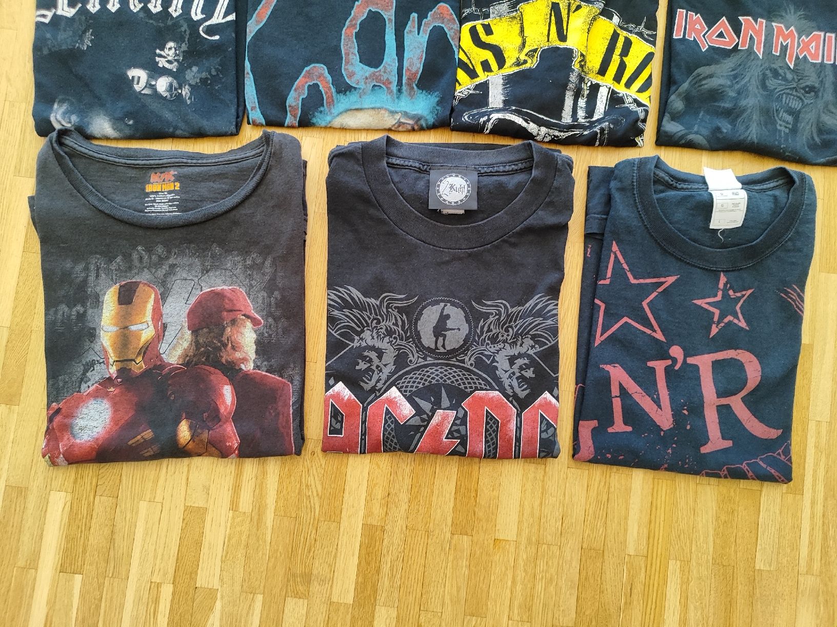 Lotti di vestiti: Lot de 7 T-shirts Rock – Usato da Ursy venduto da Sebastien-85 1