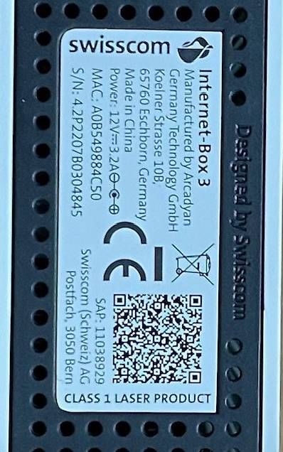 Swisscom Modems & Router: Router / Internet Box 3 – Gebraucht aus Brunnen von Franz_X 4