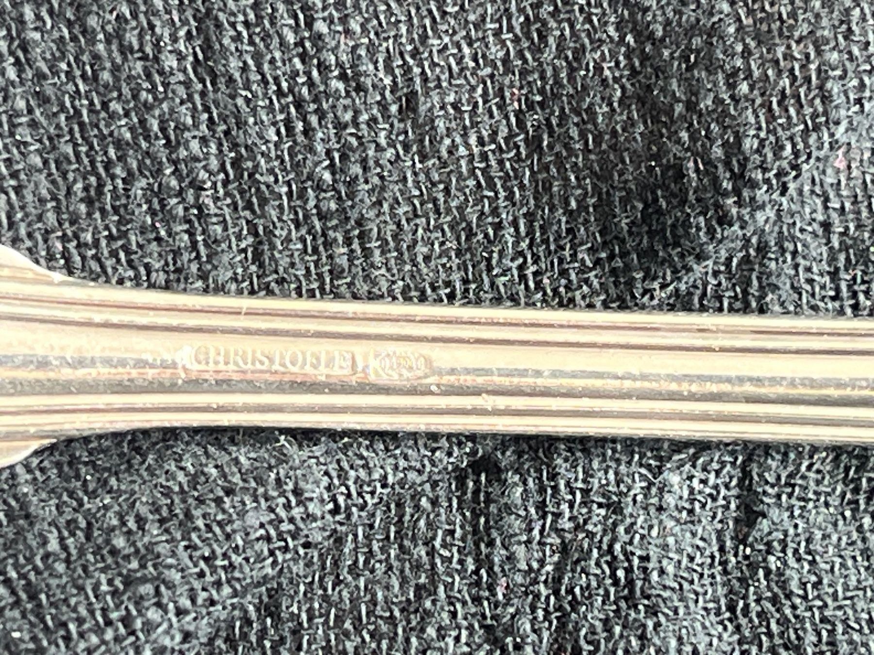 Christofle Set di posate: Christofle  Besteck - Chinon, 12 teilig, – Usato da Stetten AG venduto da Brissago25 4