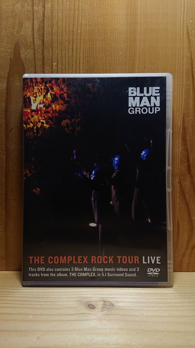 Tutti i DVDs: BLUE MAN GROUP The Complex Rock Tour LIVE auf DVD – Usato da Wilderswil venduto da Exebub