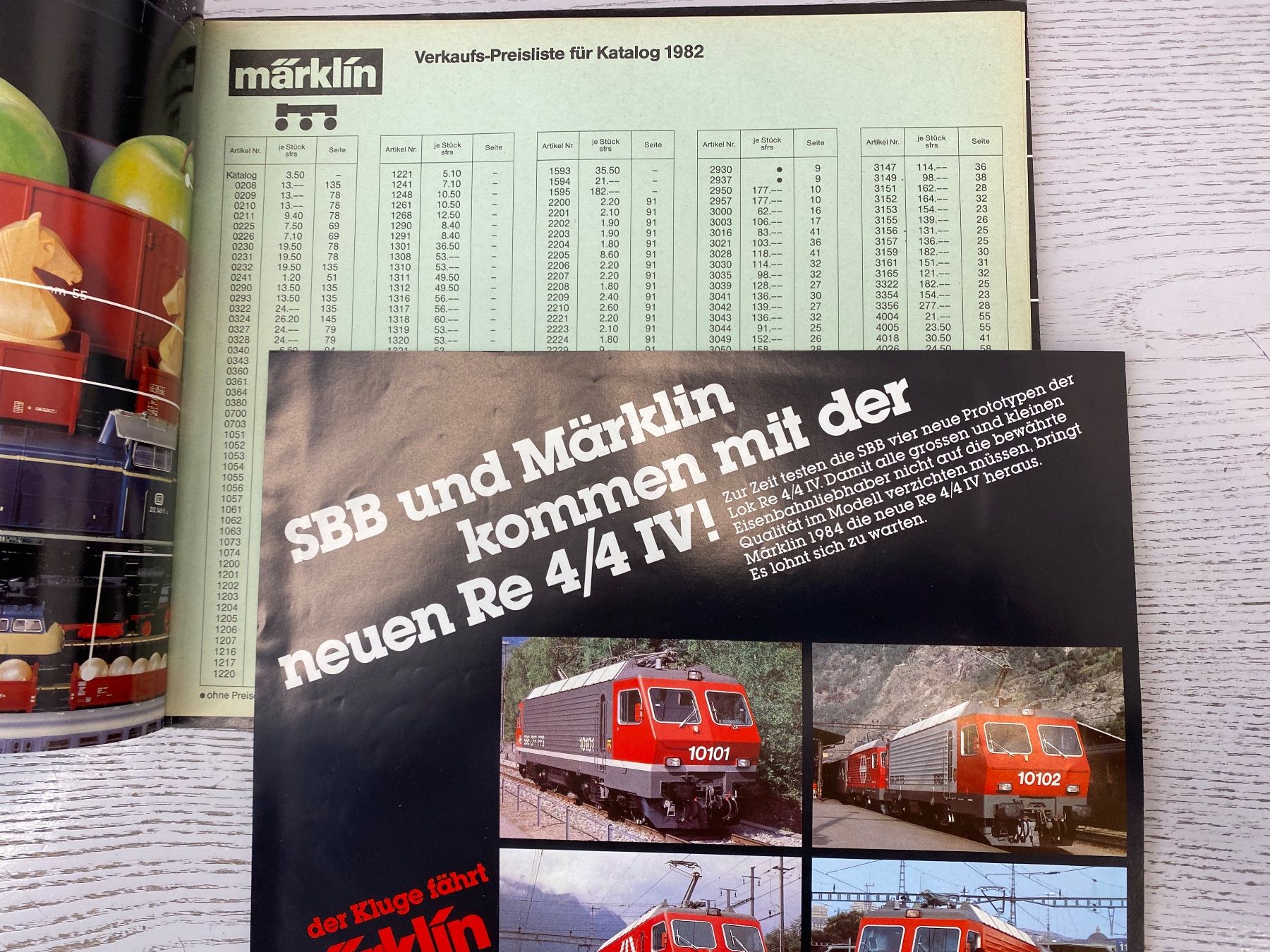 Riviste & Magazine: Märklin Katalog 1982/83 D – Usato da Lupsingen venduto da New-Haven 1