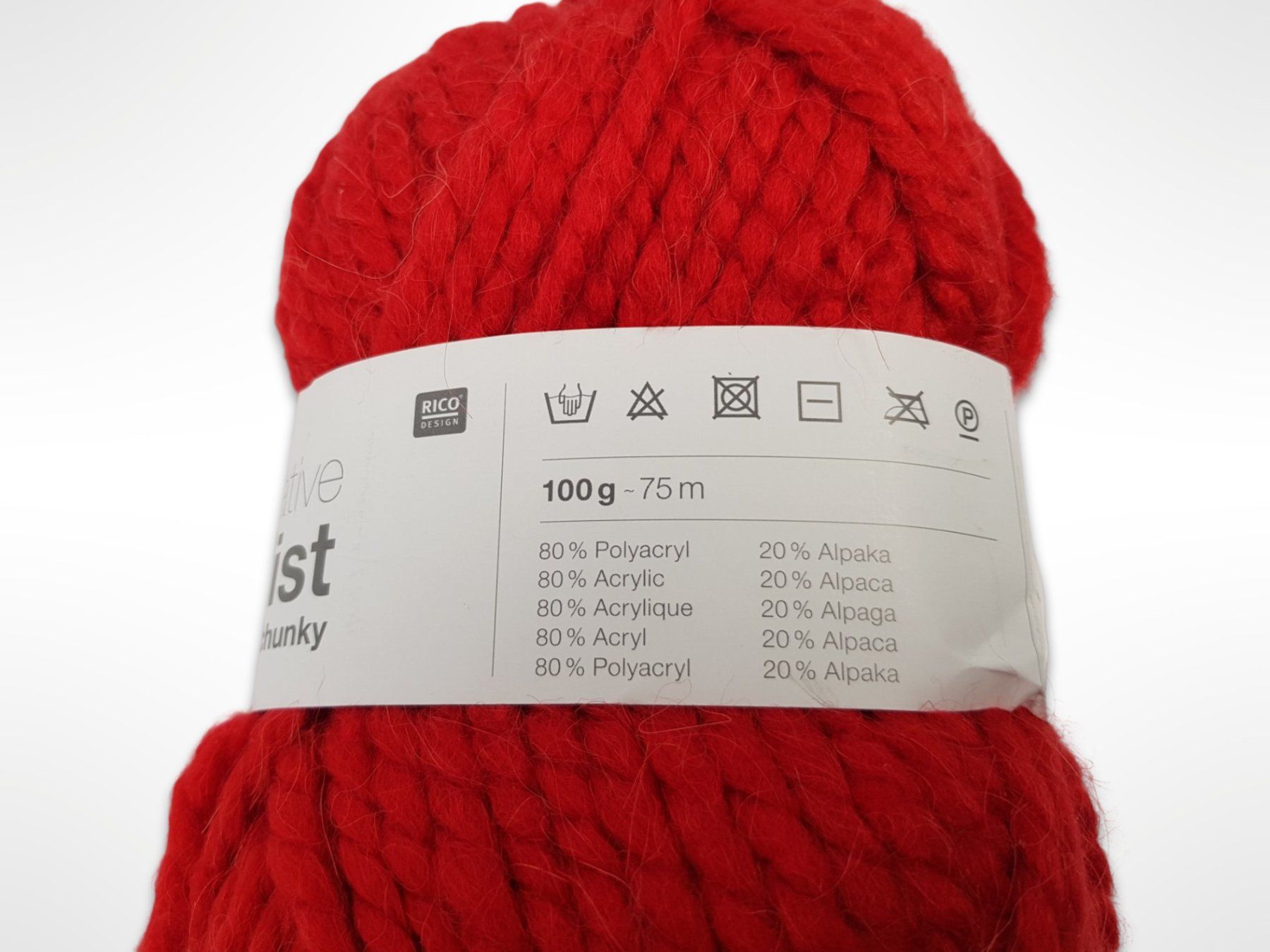 Lana: RICO DESIGN dicke Wolle Rot 10 Stk. – Nuovo (secondo la descrizione) da Suhr venduto da Restwert_Suhr 4