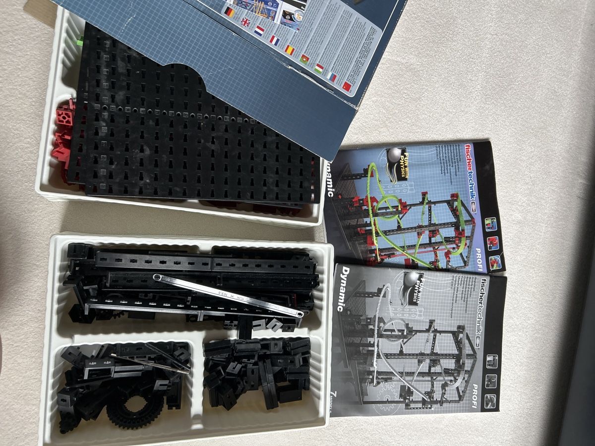 Fischer Kit di costruzioni: Fischertechnik Kugelbahn 7 Models – Usato da Illighausen venduto da Schneckli01 1