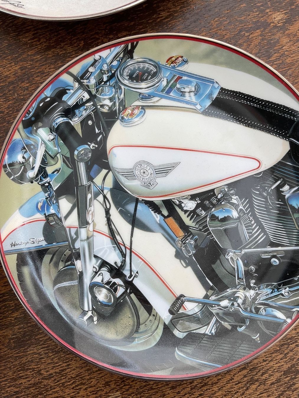 Piatti: Harley Davidson Teller Franklin Mint – Nuovo (secondo la descrizione) da Zollikerberg venduto da ufo57 3