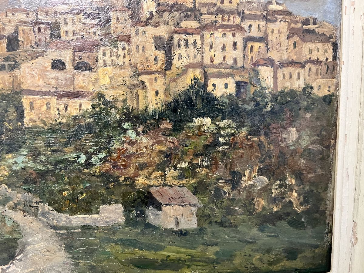 Tableaux: Fernand Patte 1857-1946 Gemälde Nice Landschaft – D'occasion à Hombrechtikon par vespa1954 4