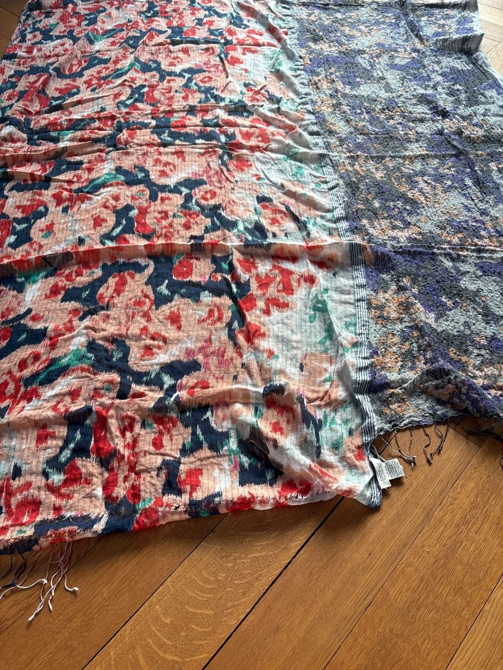 Foulard & Sciarpe: Riesiger Schal von EPICE Paris aus Baumwolle – Usato da Zürich venduto da triangular 5