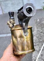 antike LÖTLAMPE Oerlikon 4 B ARMBRUSTLOGO HÖHE 18cm