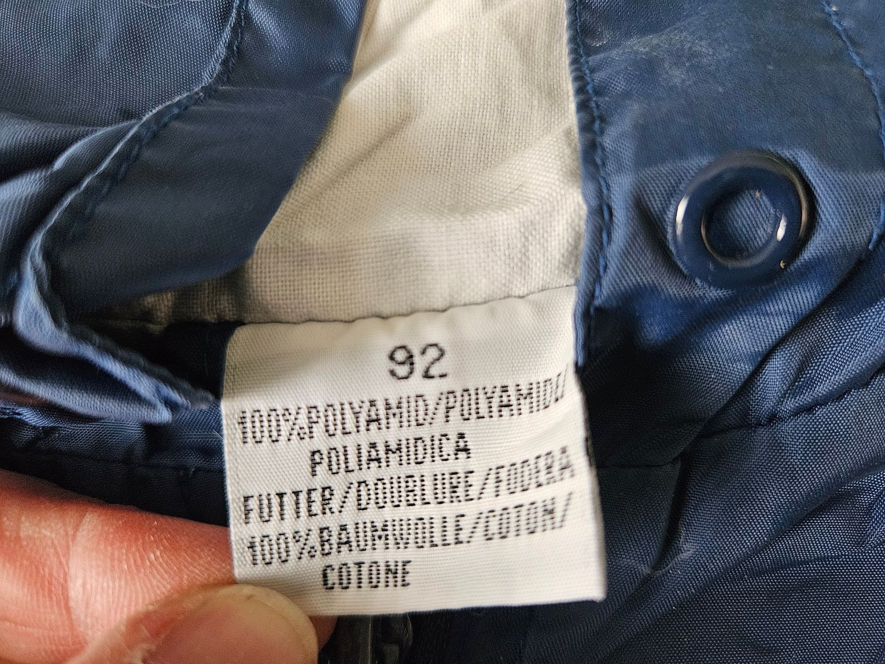 Giacche & Cappotti: dünne Jacke / Windjacke Gr. 92 dunkelblau – Usato da Unterengstringen venduto da saraman 2