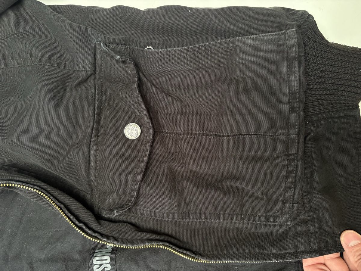 Harley-Davidson Giacche: Harley-Davidson Bomberjacke Herren Grösse M schwarz – Usato da Emmenbrücke venduto da Tomssen 3