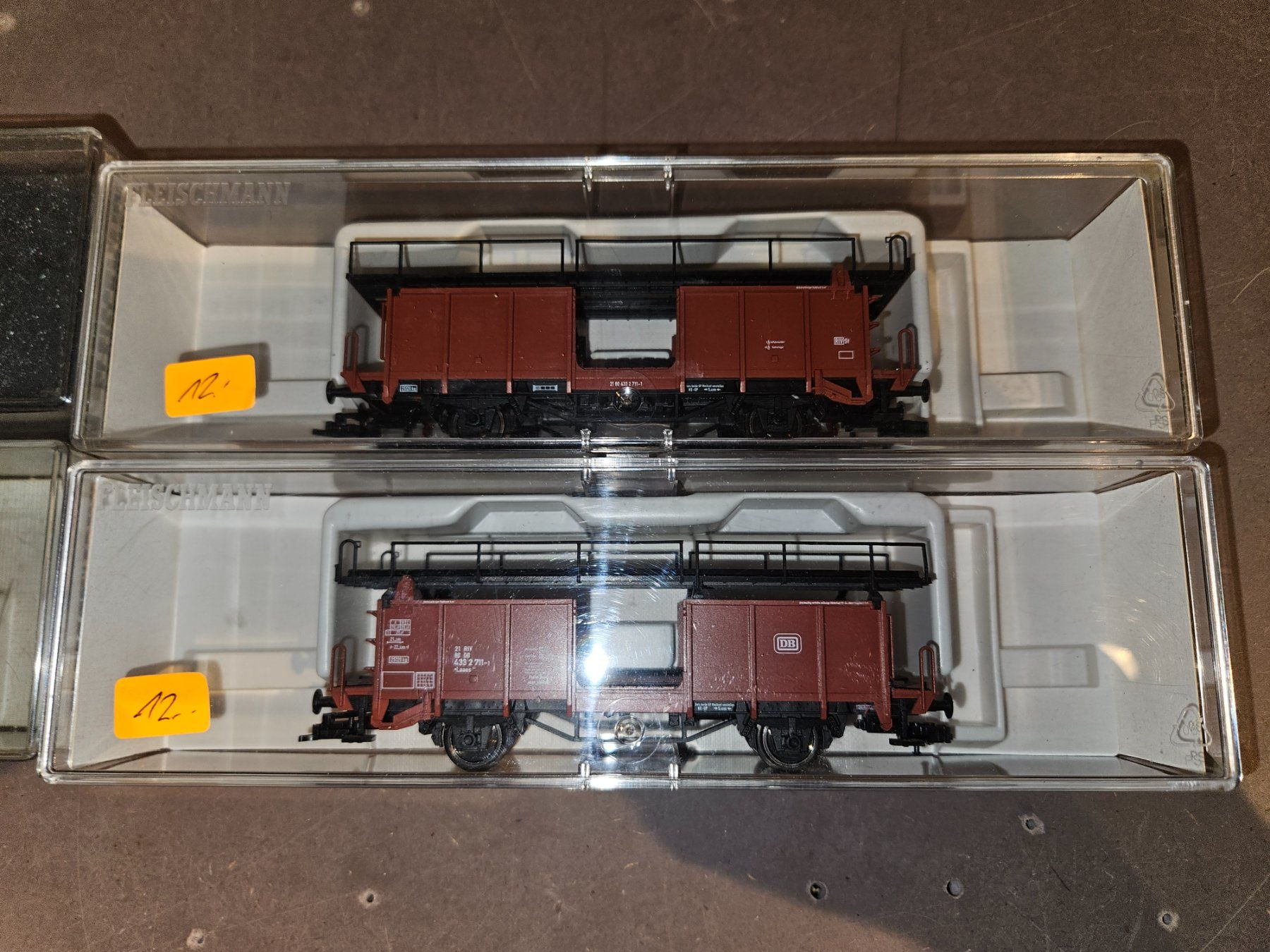 Fleischmann Modellini di ferrovie: Fleischmann Güterwagen  mit OVP selten – Usato da Bern venduto da lukas90pilze 2