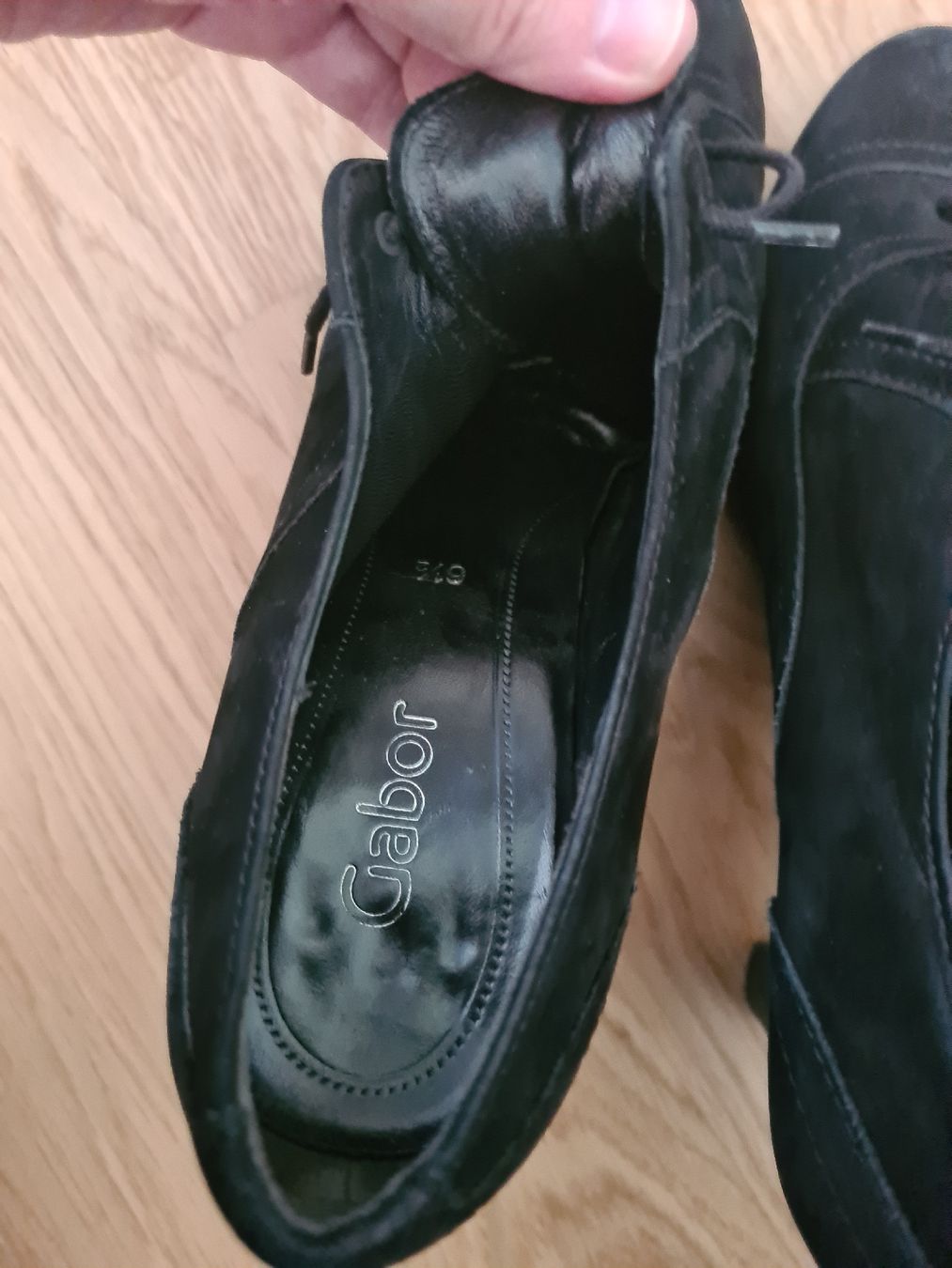 Gabor Scarpe da donna: Gabor Schnürung Schwarz Grösse 40 – Usato da Horw venduto da Mirii91 3