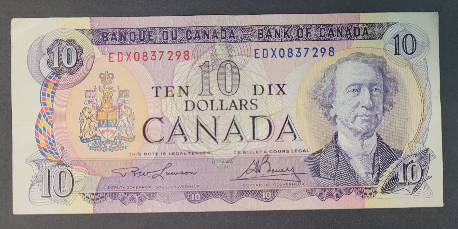 Banconote: 10 DOLLARS / CANADA/KANADA 1971 (Replacement) – Usato da Mumpf venduto da antonio_schweiz_961