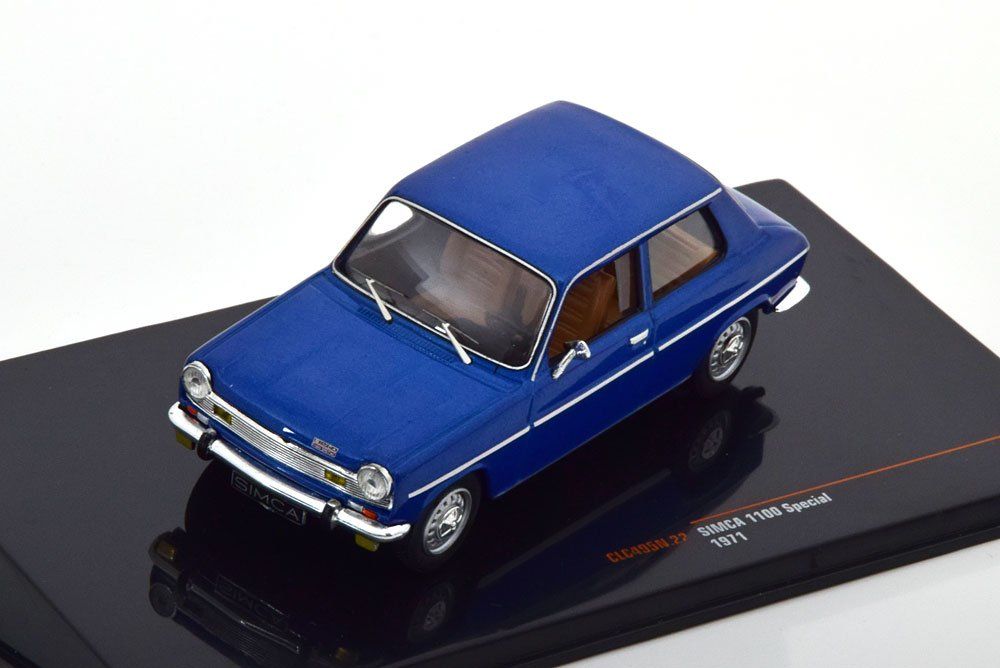 Simca 1100 Special Phase I 1970-1975 dunkelblau met. 1:43 (Neu und ...