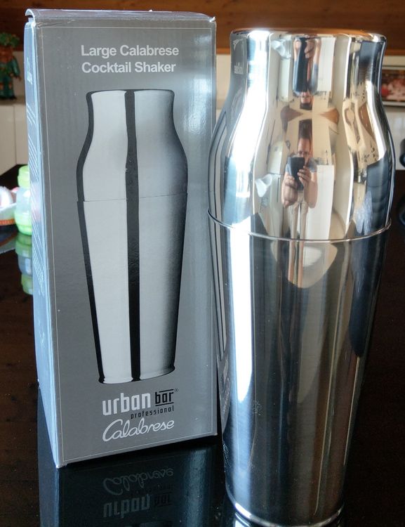 Cocktail Shaker Stahl, urban bar Calabrese 90cl Kaufen auf Ricardo