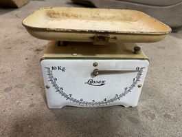 Vintage Lyssex Küchenwaage, 10 kg - Deko für Sammler!