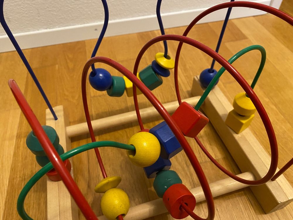Motorikschleife aus Holz Ikea | Acheter sur Ricardo