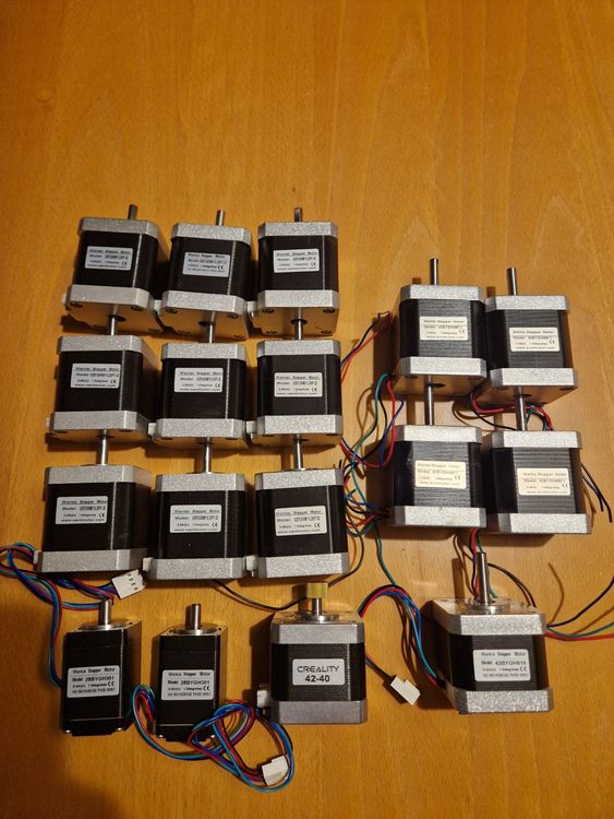 16x Schrittmotoren (Wantai + Creality) 1