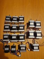 16x Schrittmotoren (Wantai + Creality)