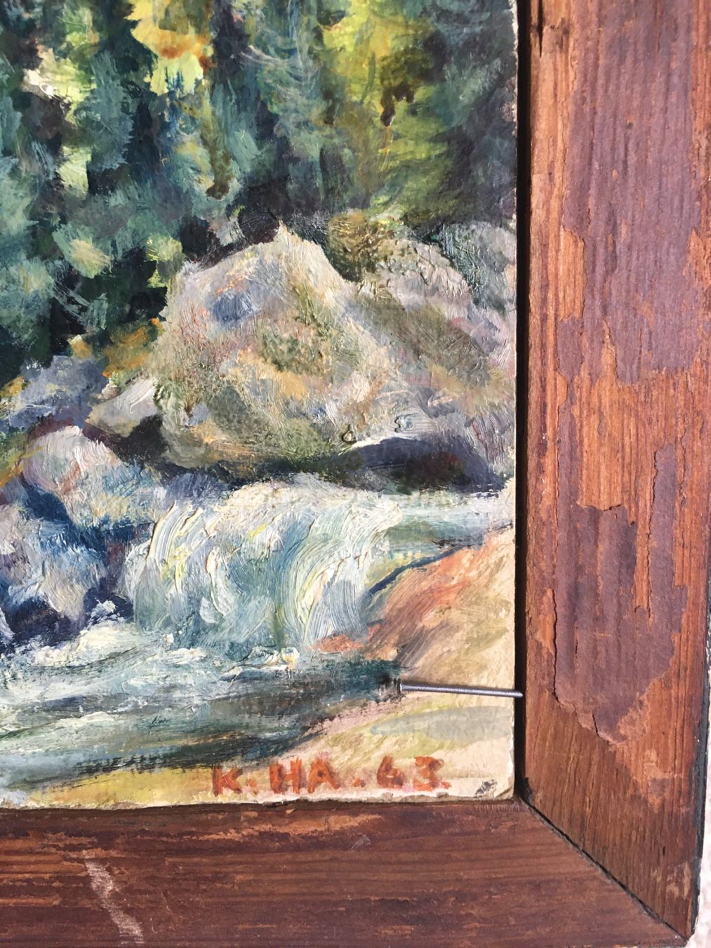 Gemälde: Doppelbild, impressionistisch – Gebraucht aus Männedorf von Amleto3 7