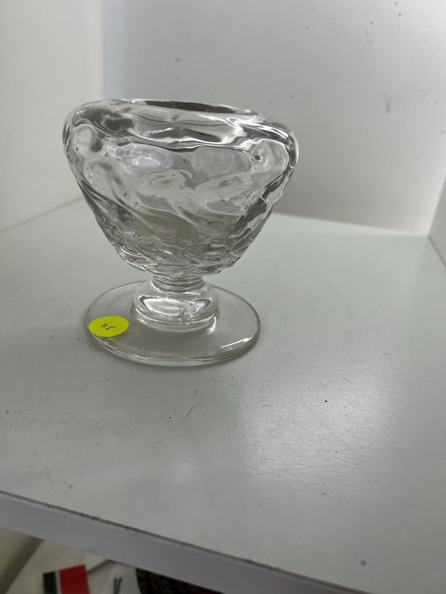Portacandele: Whs Kerzenhalter aus dickem Glas – Usato da Wettingen venduto da NickInc