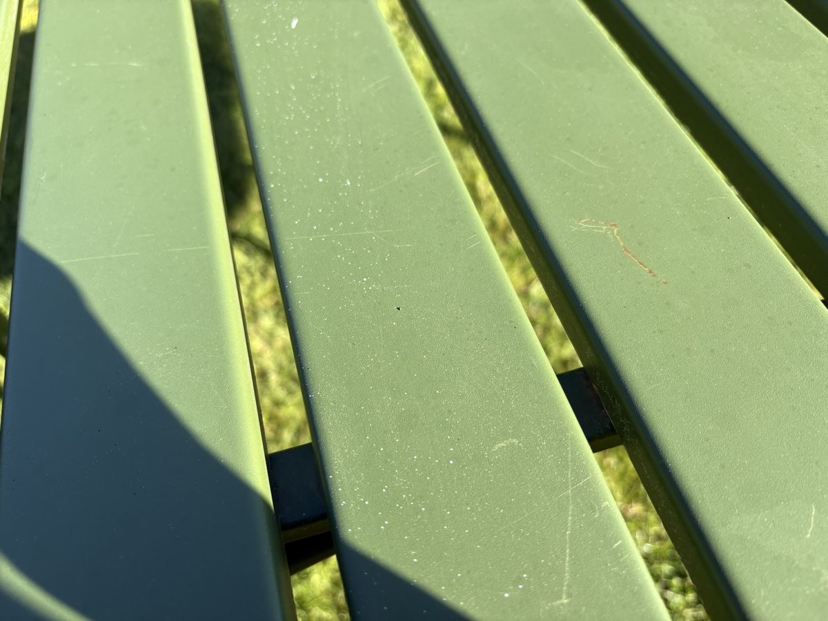 Tables: Olivegrüner Gartentisch – D'occasion à Grüt (Gossau ZH) par fab_xmy9 4