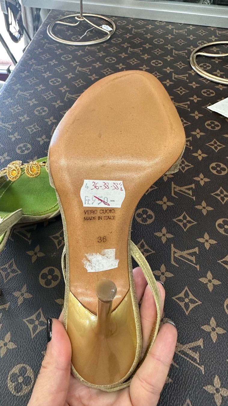 Scarpe da donna: Vero cucio Sandale NP 950.- – Nuovo e nell'imballaggio originale da Lachen SZ venduto da HelvetiaLuxury 3