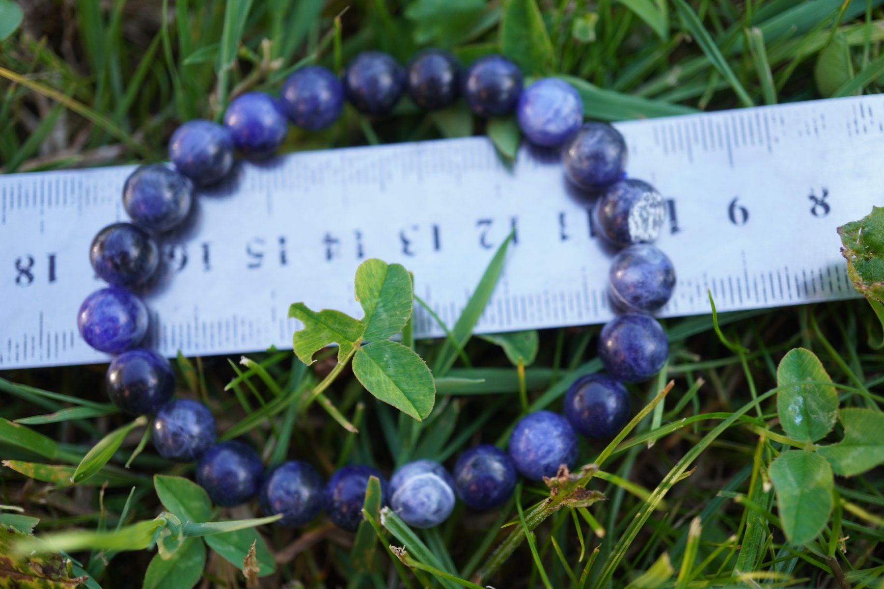 Minerali & Pietre curative: Sodalith     Armband mit Gummizug porto Gratis – Difettoso da Eschenbach SG venduto da topstone 1