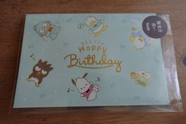 Grusskarte Sanrio Japan - 3D Birthday Card - Characters