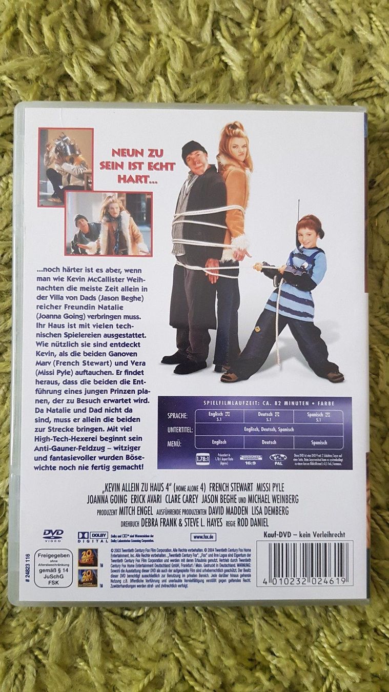 Tous les DVDs: Kevin allein zu Haus 4 – D'occasion à Dornach par Letizia1987 1