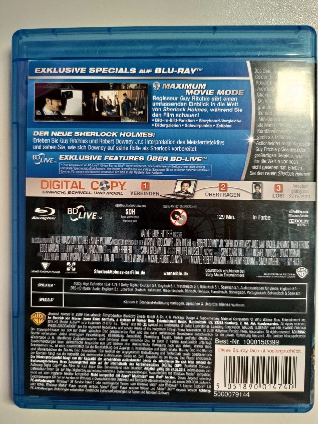 Alle DVDs: Sherlock Holmes – Gebraucht aus Liestal von Kratzilla 2