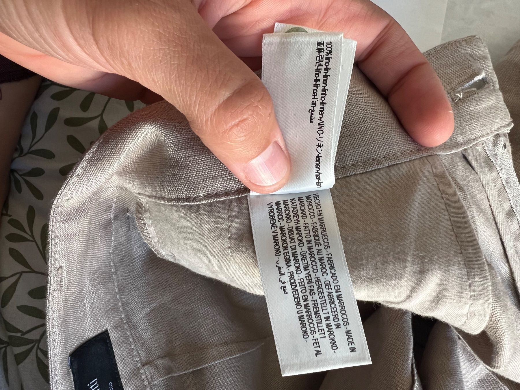 Massimo Dutti Pantaloni: Massimo Dutii 100% linen new with tags – Nuovo e nell'imballaggio originale da Bern venduto da aya_x22g 9