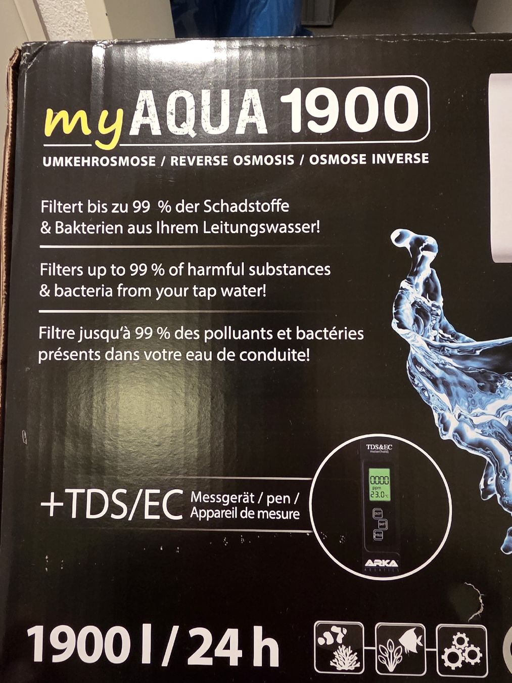 Filtri: Arka My Aqua 1900 Osmoseanlage – Usato da Oberuzwil venduto da Nellle 1