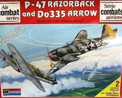 Rarität Do 335A1 und P-47D von Monogram