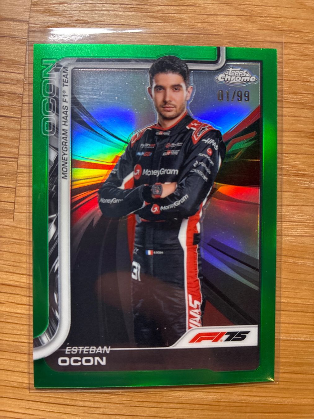 Topps Sammelbilder & Trading cards: Topps Chrome F1 Esteban Ocon /99 – Gebraucht aus Wangenried von Garagara