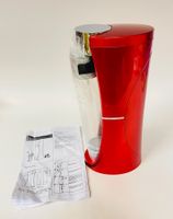 Neuwertiger Wassersprudler in Rot - Top Zustand!