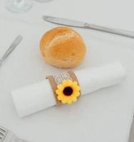 Portatovagliolo fai da te girasole (50x)
