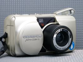 Olympus μ[mju] - Zoom 115 * 38-115mm Analoge Kult-Kamera