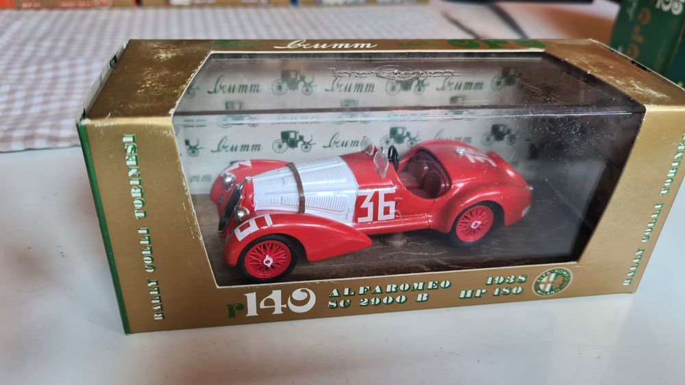 Alfa Romeo 1938 SC 2900 B Modellauto Brumm Serie Oro Rar | Kaufen Auf ...