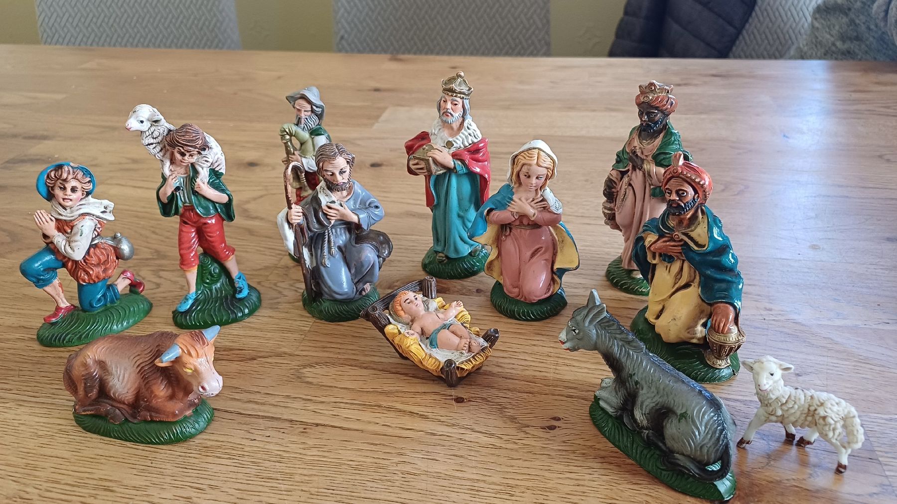 Figuren: Alte Krippenfiguren – Gebraucht aus Flawil von Naphtali 1