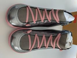 Bottines Camper, neuves, argenté et rose, 37