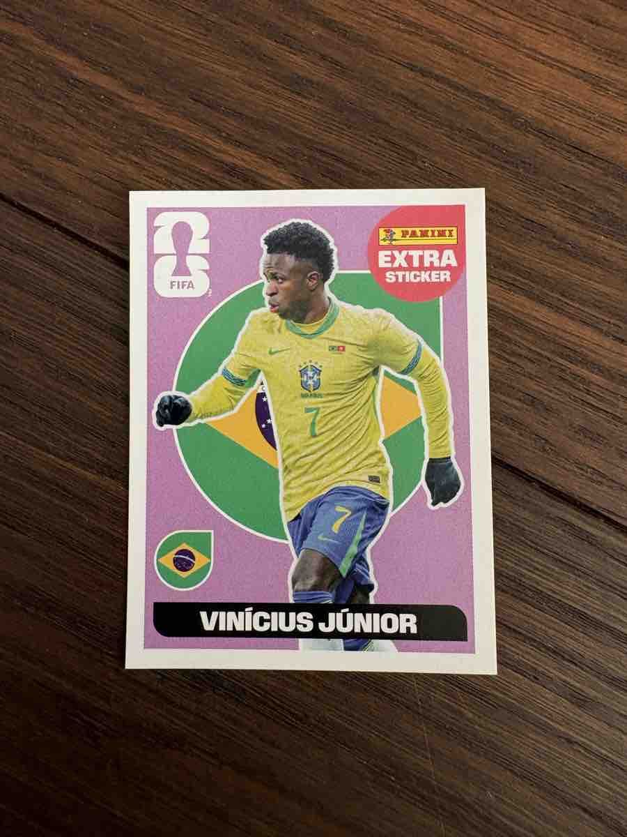 Panini Cartes à collectionner: Extra sticker regular Vini Jr. neuf – Neuf (Voir description) à St-Sulpice VD par dxf_rny9