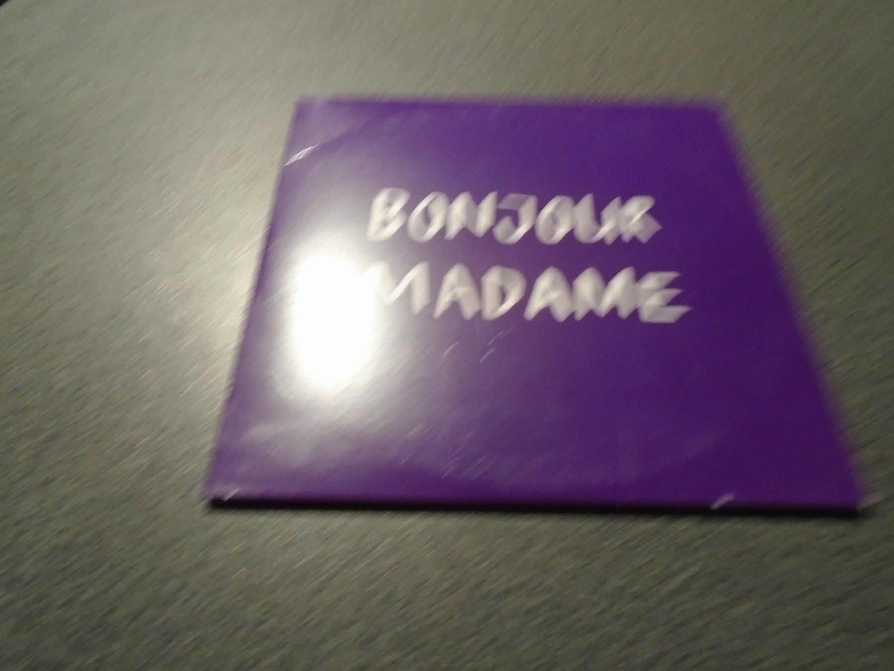 CDs: CD Bonjour Madame – Gebraucht aus Zürich von abraxas1291