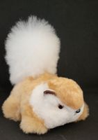 wunderschönes und weiches Baby Alpaca Fell Eichhörnchen, NEU